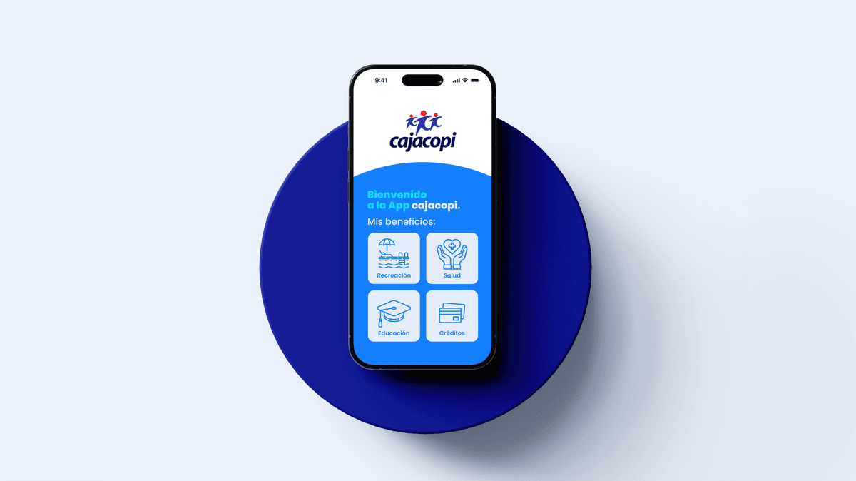 App móvil Cajacopi